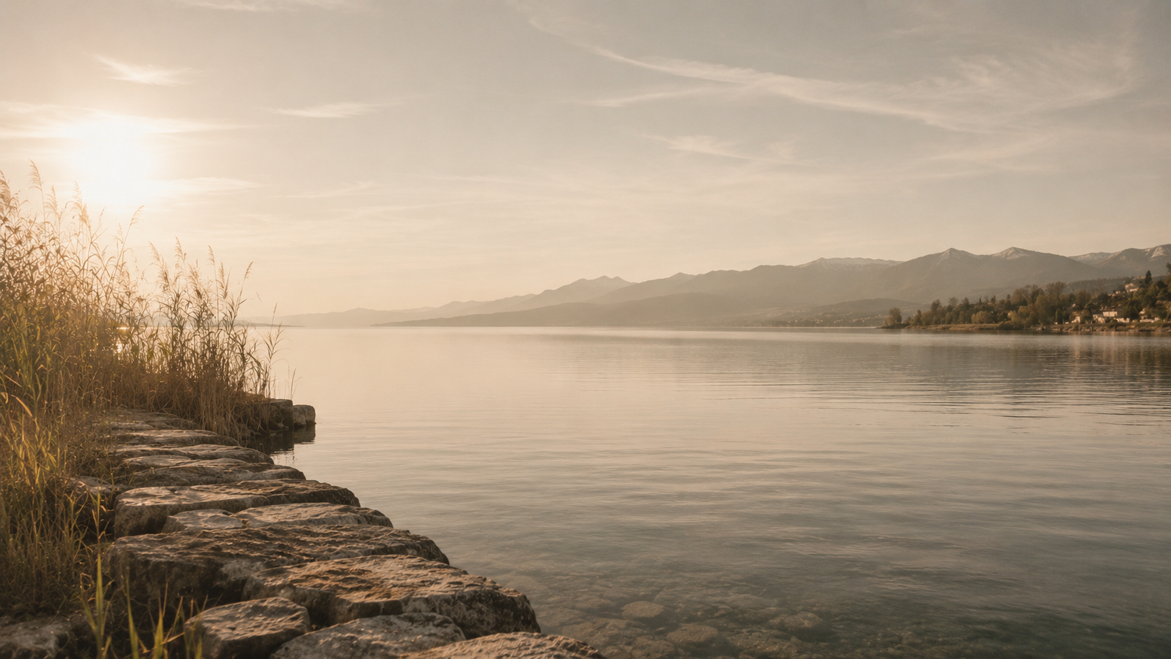 Lac Léman, Nyon